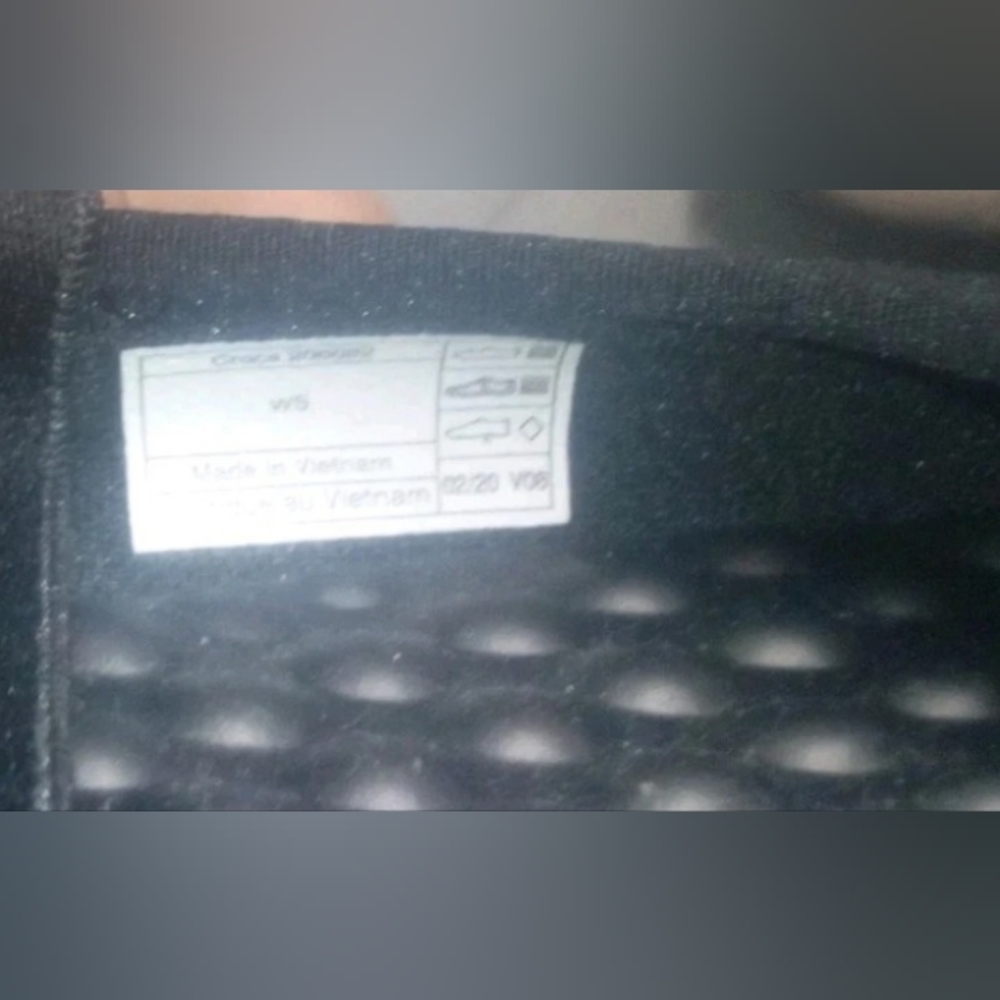 Crocs LiteRide Mary Jane Black Casual Women's Size 5 - Picture 5 of 5